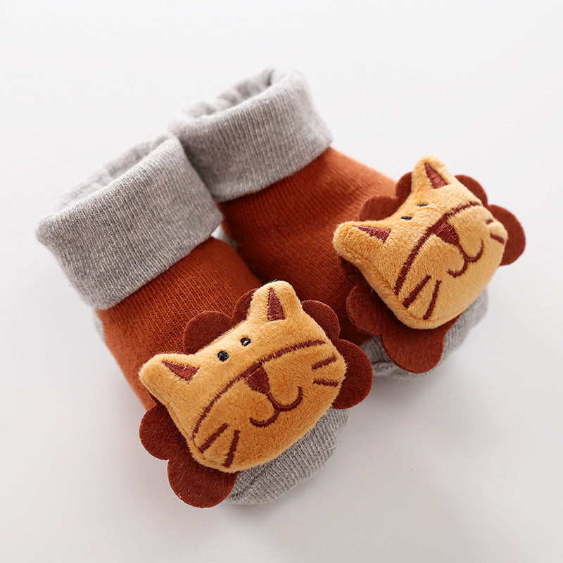 🧦 TinyToes Tierchen-Söckchen 🐷🐱🦈 – Flauschige Freunde für kleine Füßchen! ✨