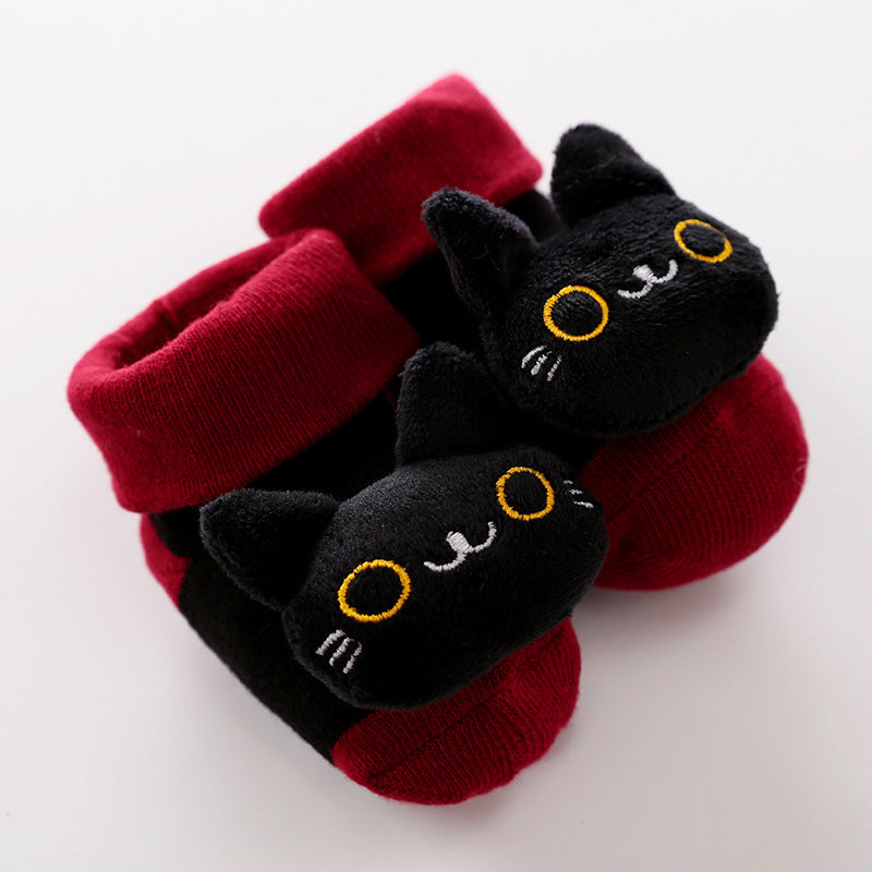 🧦 TinyToes Tierchen-Söckchen 🐷🐱🦈 – Flauschige Freunde für kleine Füßchen! ✨