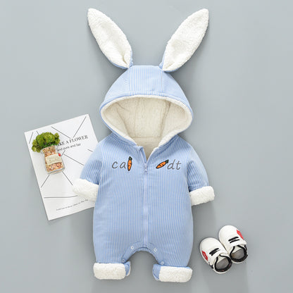 🐰✨ TinyHops™ – süßer Hasen-Overall für dein Baby!💞