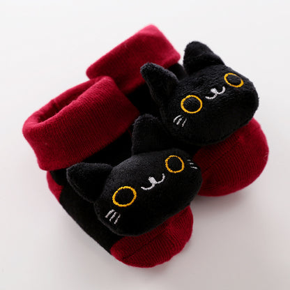 🧦 TinyToes Tierchen-Söckchen 🐷🐱🦈 – Flauschige Freunde für kleine Füßchen! ✨